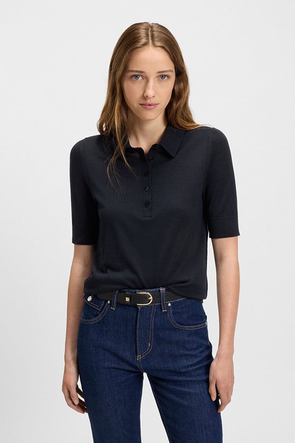 ΠΛΕΚΤΗ ΖΑΚΕΤΑ BOSS - 404 ΜΠΛΕ